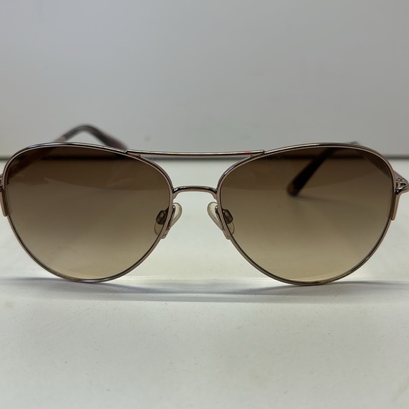 Anne Klein Sunglasses 7070 Gold - Picture 3 of 9